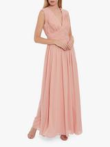 【海外限定】GinaBacconiドレス☆Ruth Maxi Dress, Black/Pink Tori One Shoulder Stretch Crepe Maxi Dress – Gina Bacconi