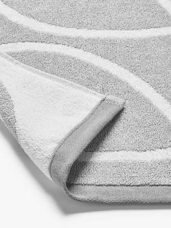 Orla Kiely Linear Stem Towels - view 2, Grey