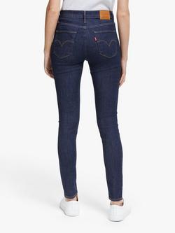 Levi's 720 High Rise Super Skinny Jeans - view 2, Deep Serenity