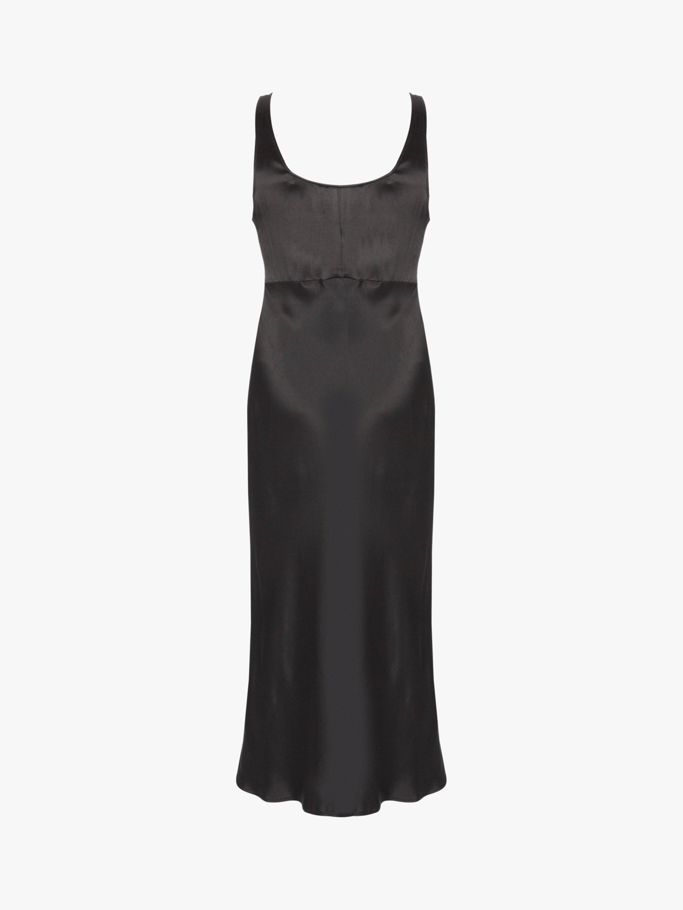 mint velvet satin slip dress MINT VELVET Satin Trapeze Maxi Dress