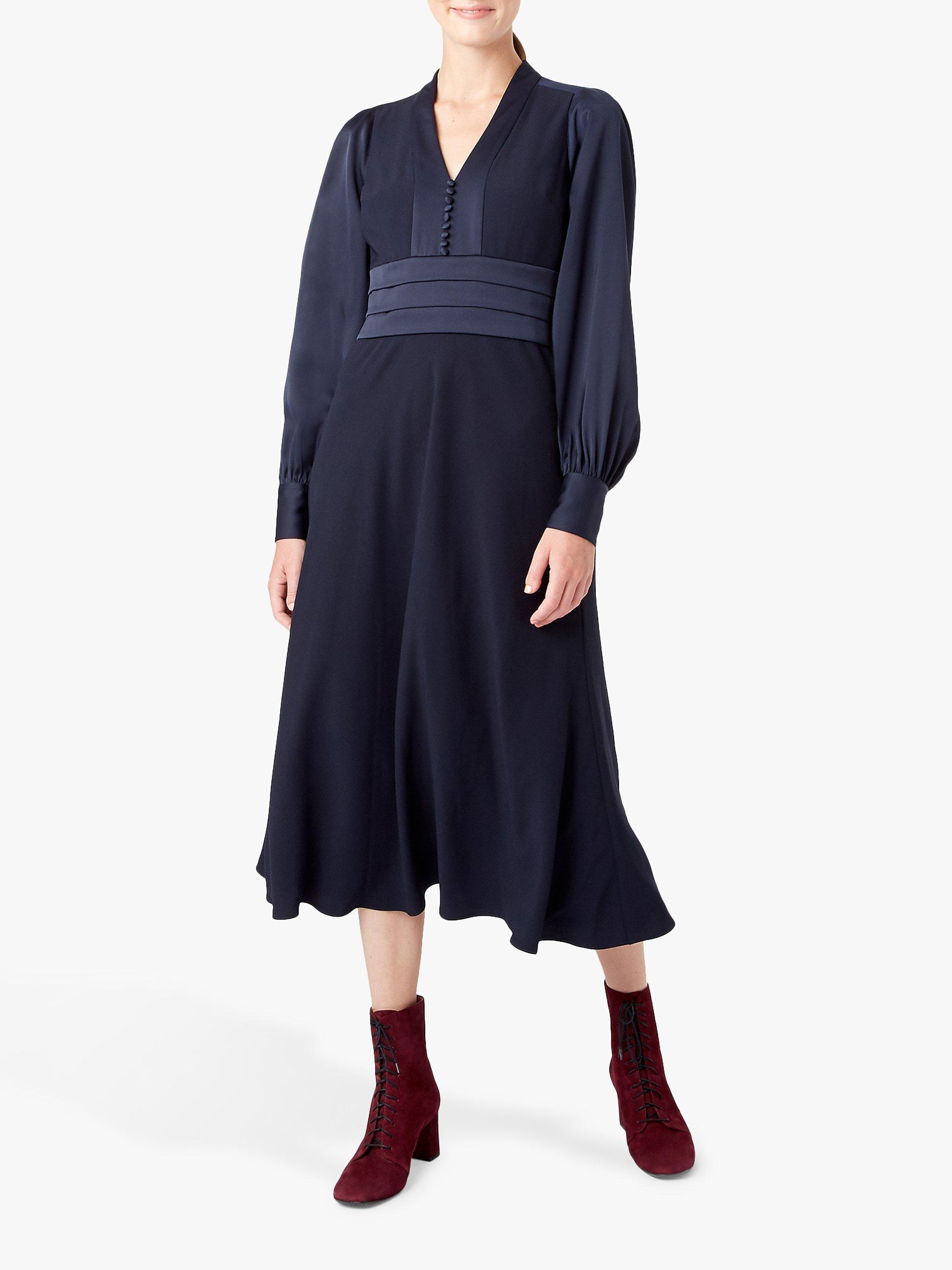 Hobbs Josephine Dress, Midnight