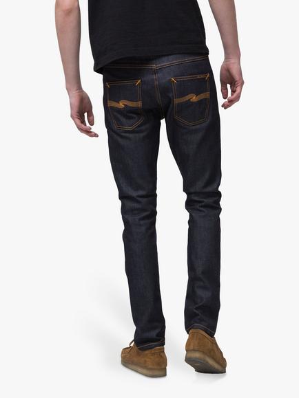 Nudie Jeans Slim Lean Dean Jeans, Dry 16 Dips - view 2, Dry 16 Dips