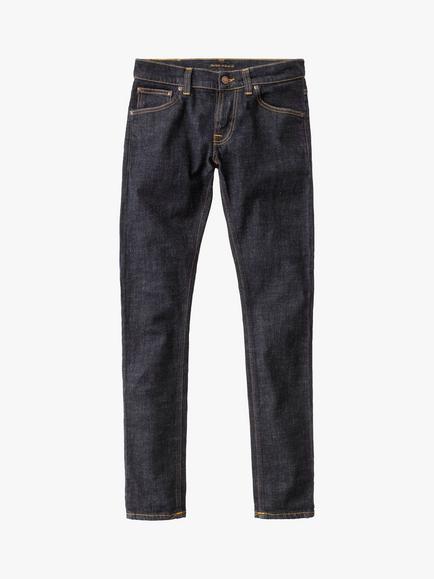 Nudie Jeans Slim Tight Terry Jeans, Rinse Twill, Blue