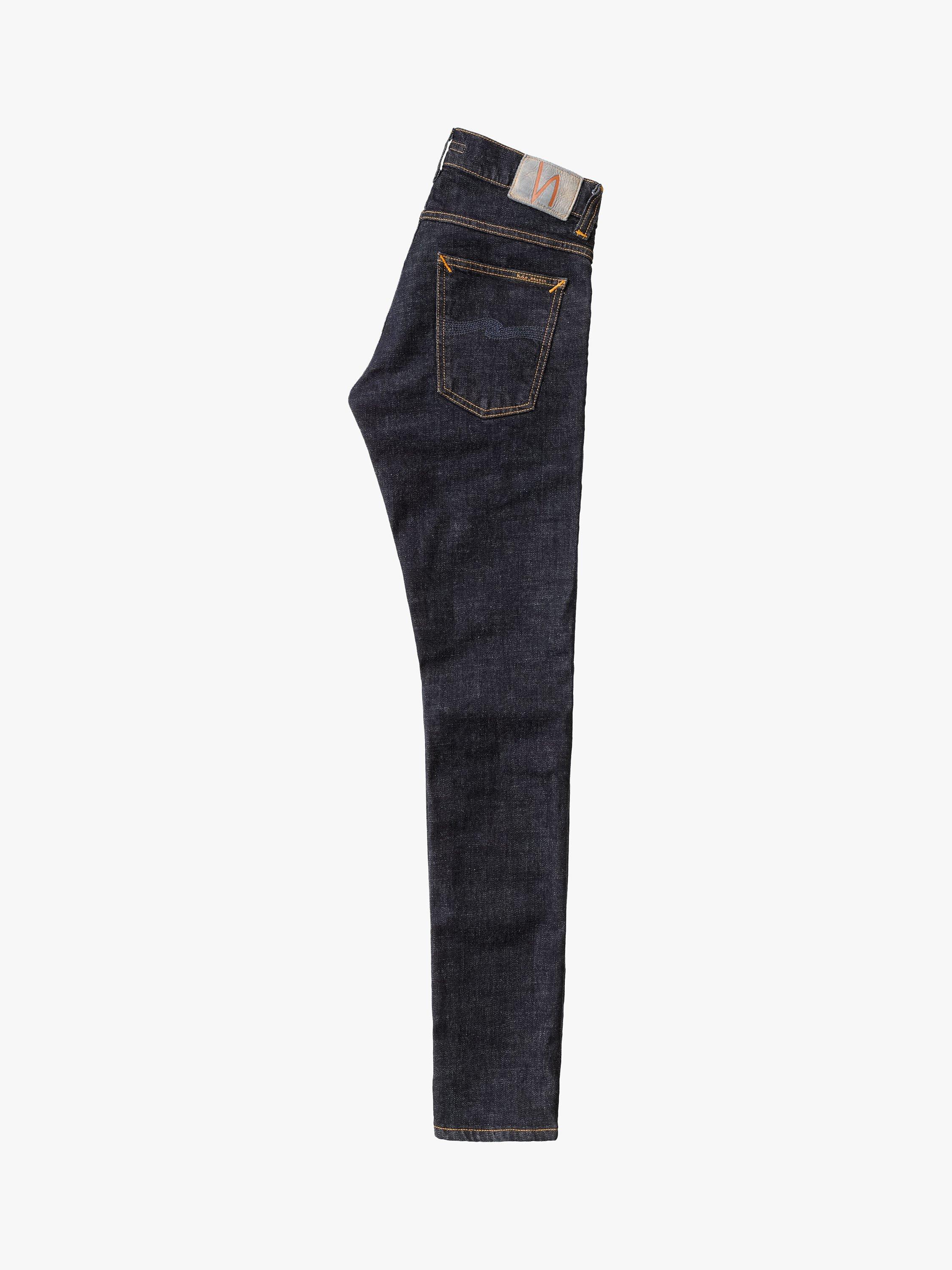 Product image 5 of 5, which shows Nudie Jeans Slim Tight Terry Jeans, Rinse Twill, 30S