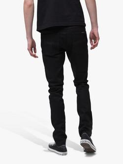 Nudie Jeans Slim Lean Dean Jeans, Everblack - view 2, Everblack