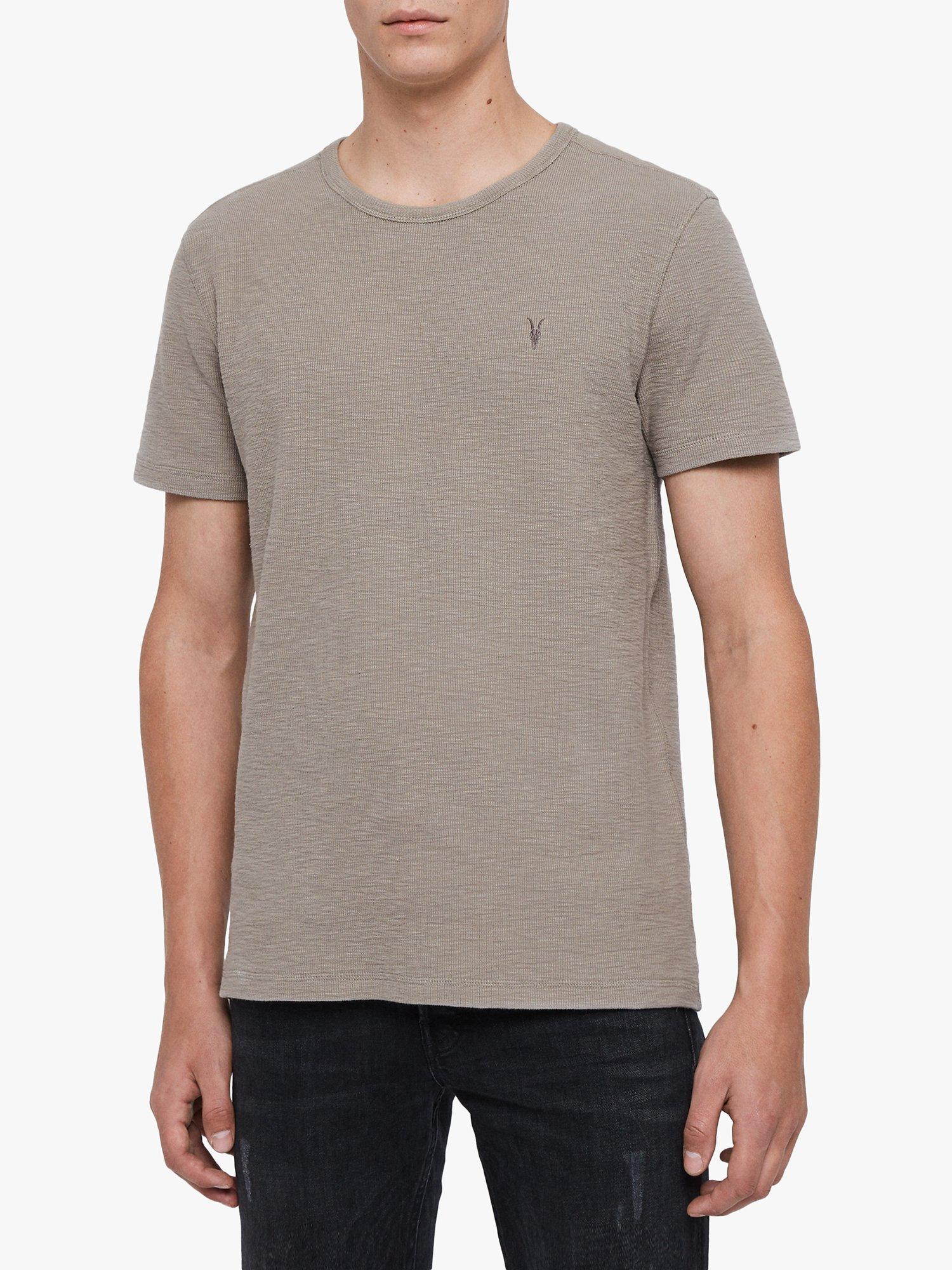 AllSaints Muse Short Sleeve T-Shirt, Cement Grey
