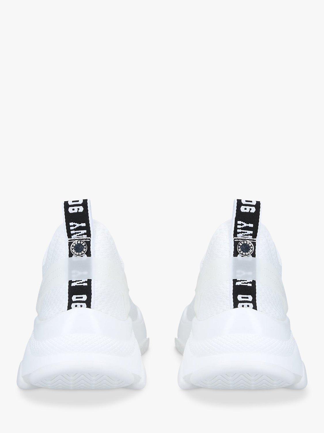 Product image 3 of 4, which shows Steve Madden Match Chunky Sole Trainers, White, 3
