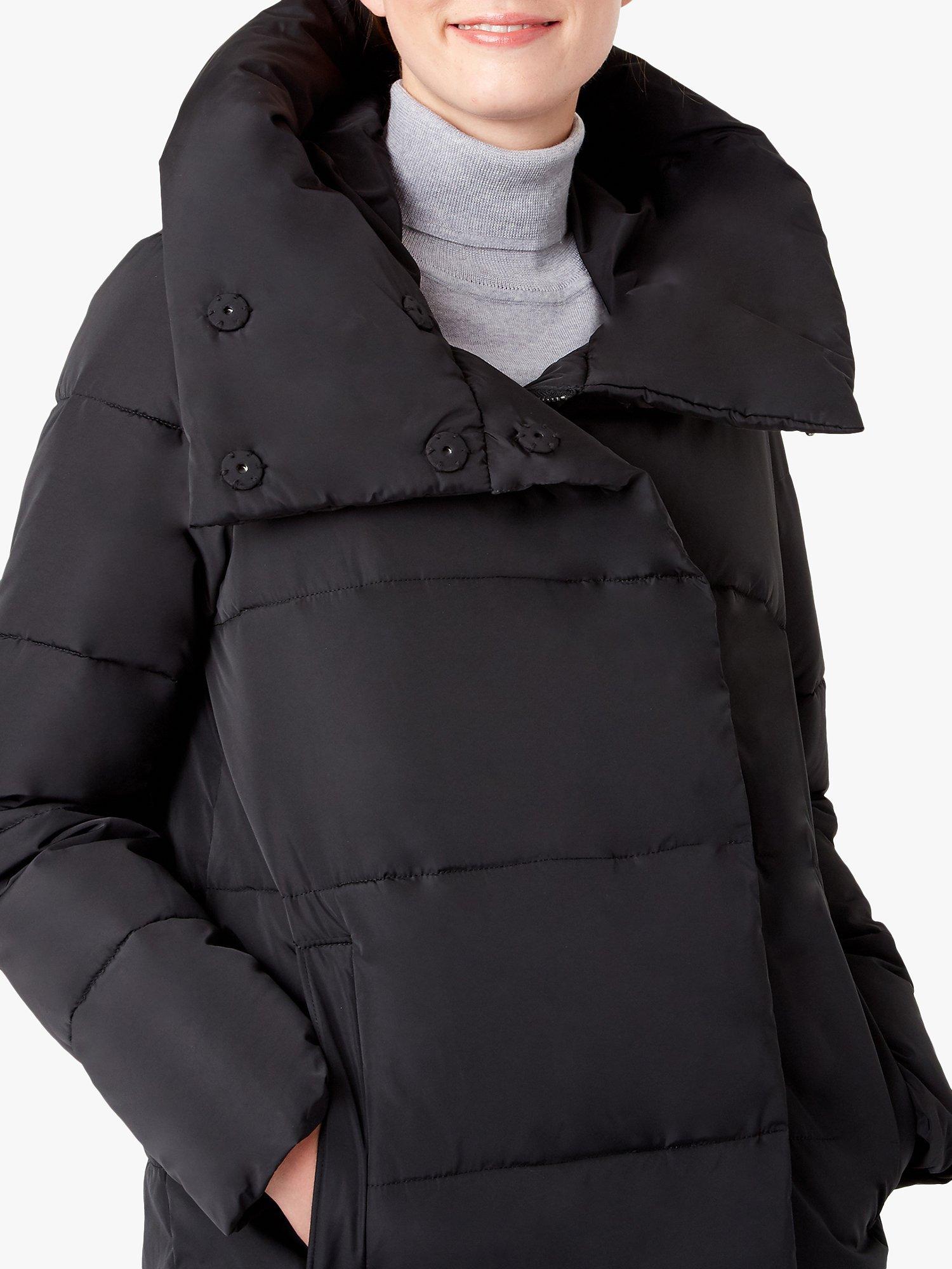 Hobbs Heather Puffer Coat Black