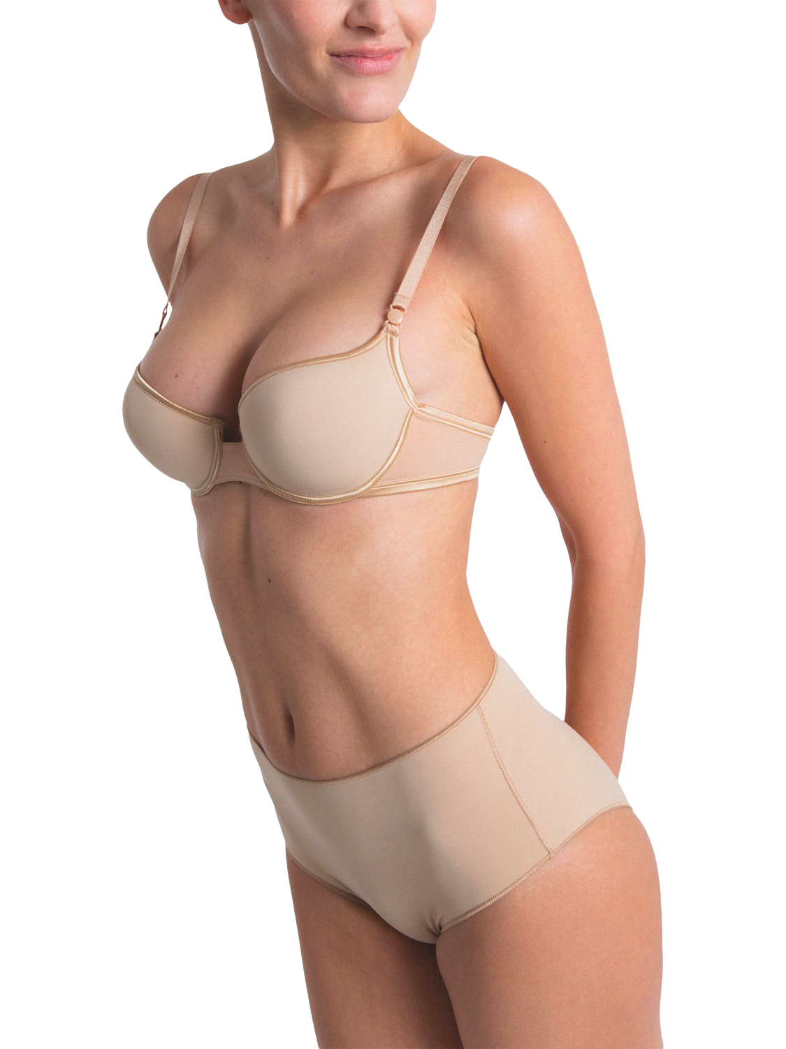 Product image 4 of 4, which shows Maison Lejaby Les Invisibles Full Briefs, Power Skin, 8