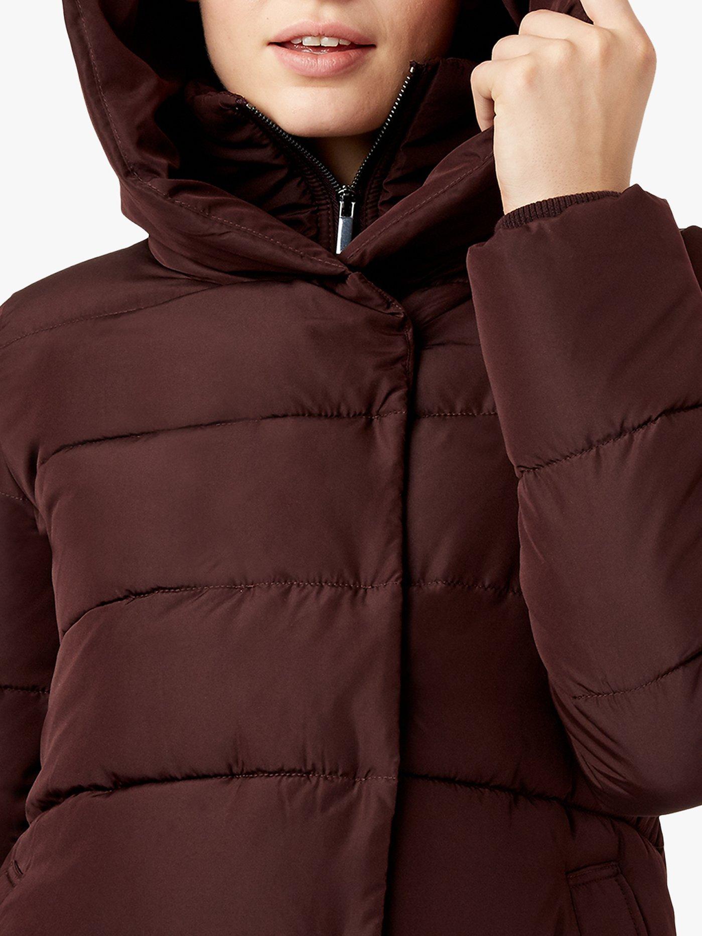 Hobbs Hadley Puffer Coat Beetroot