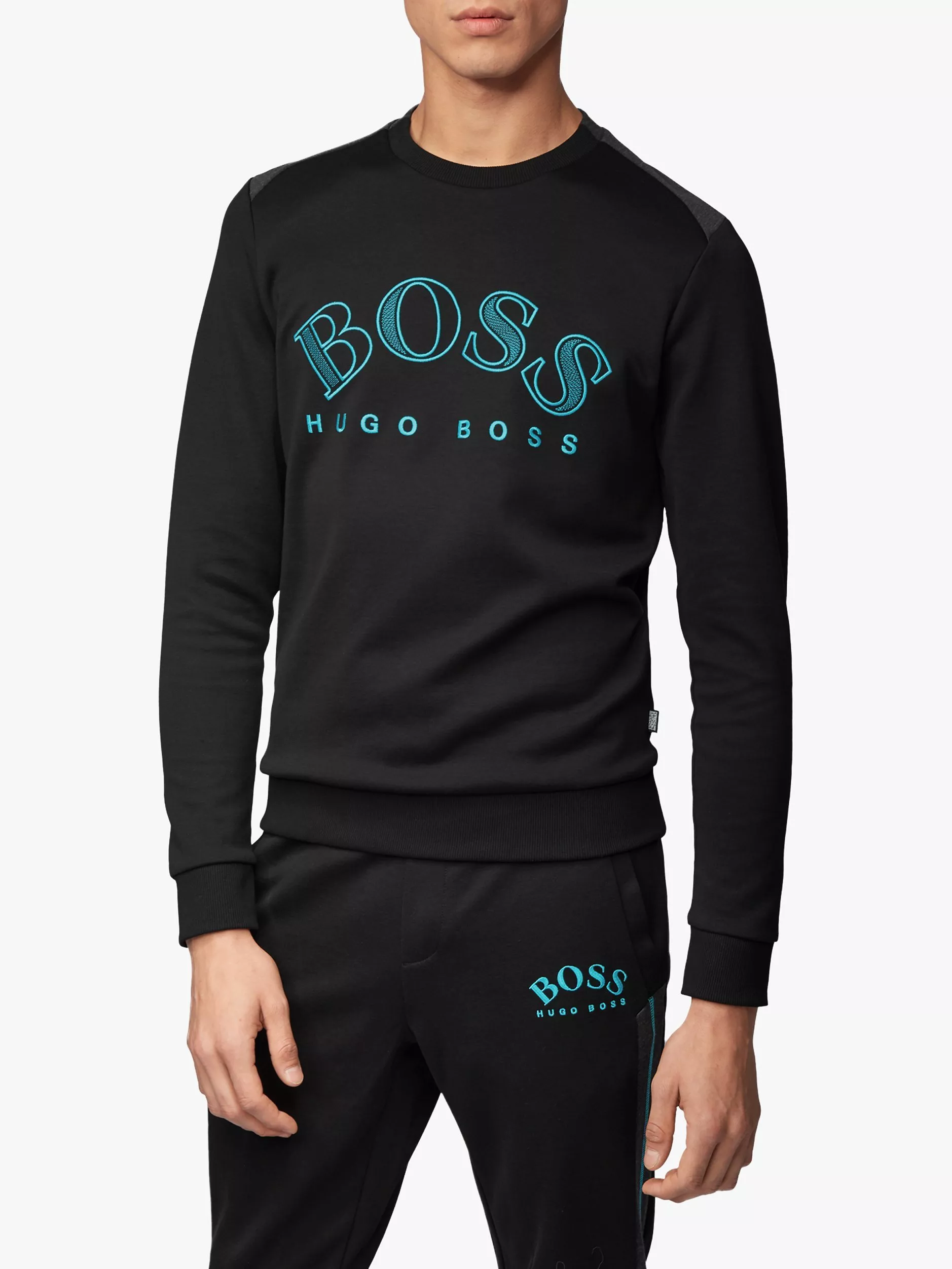 BOSS Salbo Logo Sweatshirt Black