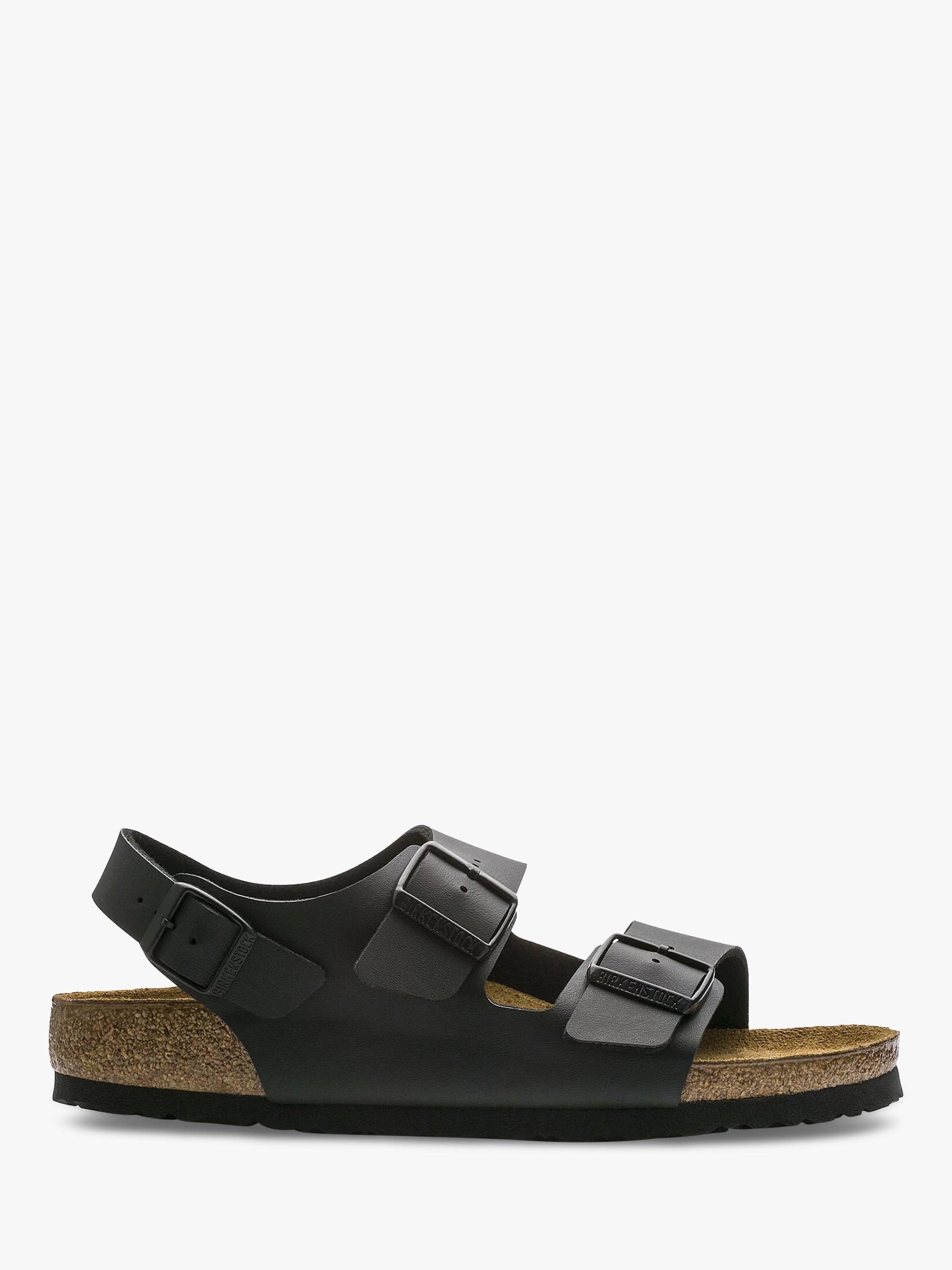 Birkenstock Milano Birko Flor Sandals, Black