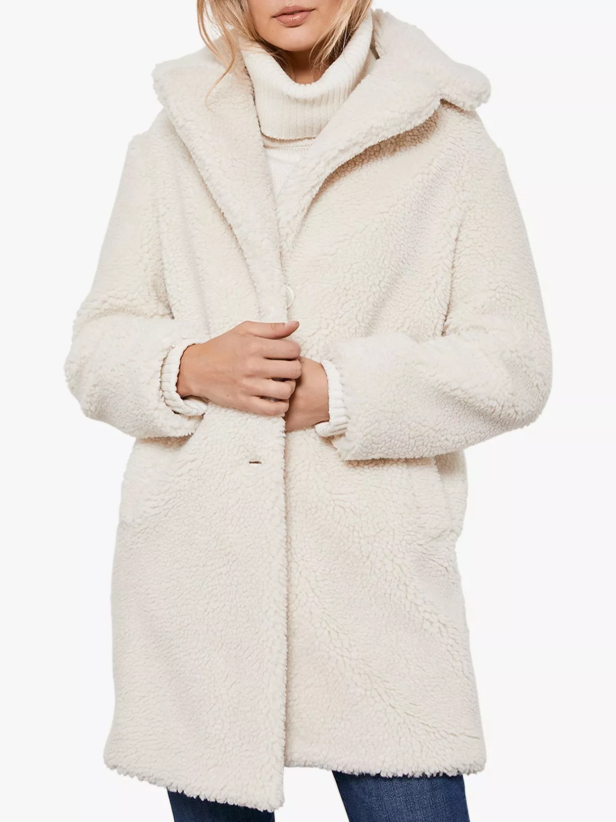 Mint teddy coat online