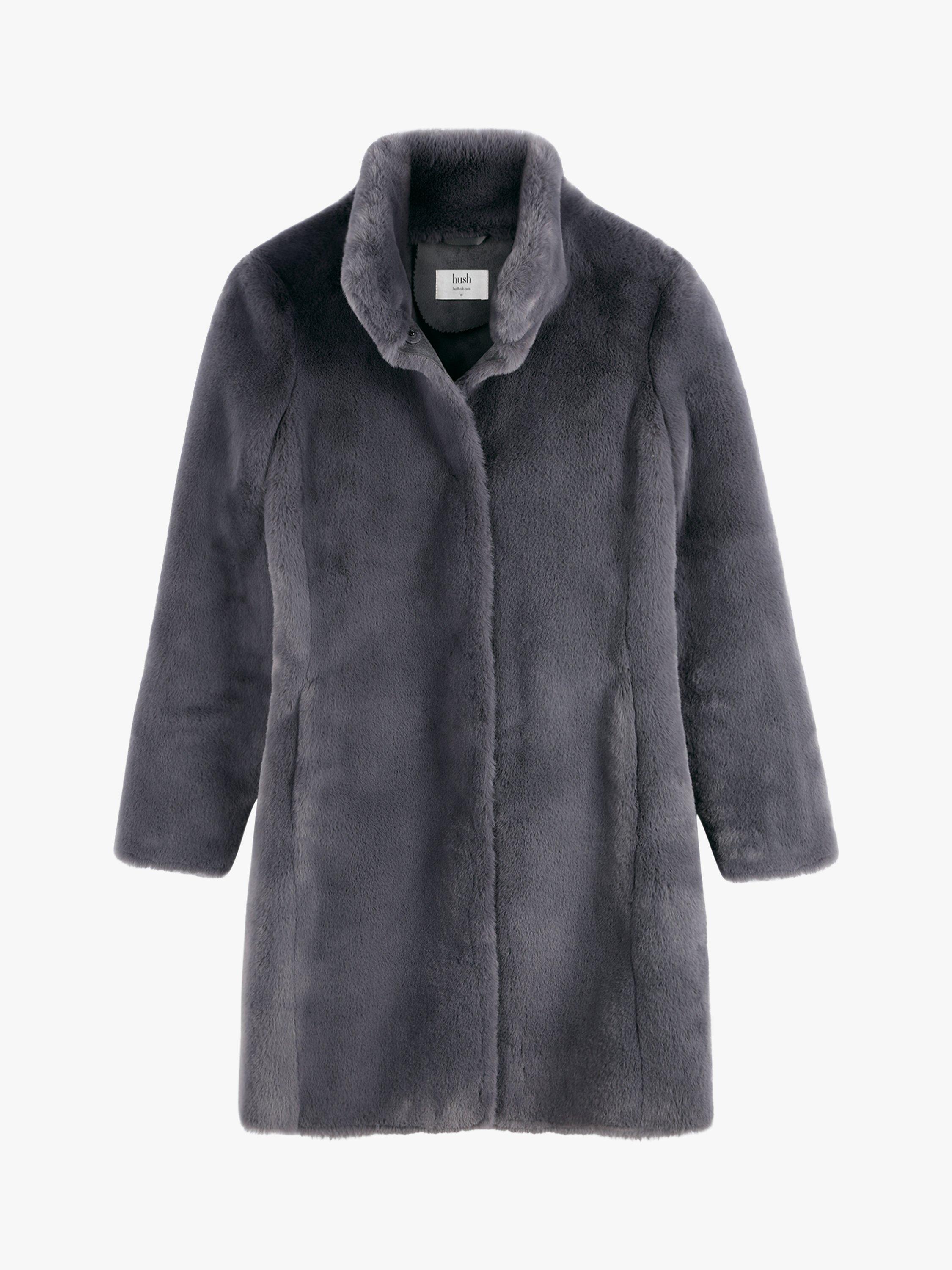 HUSH Ella Faux Fur Coat