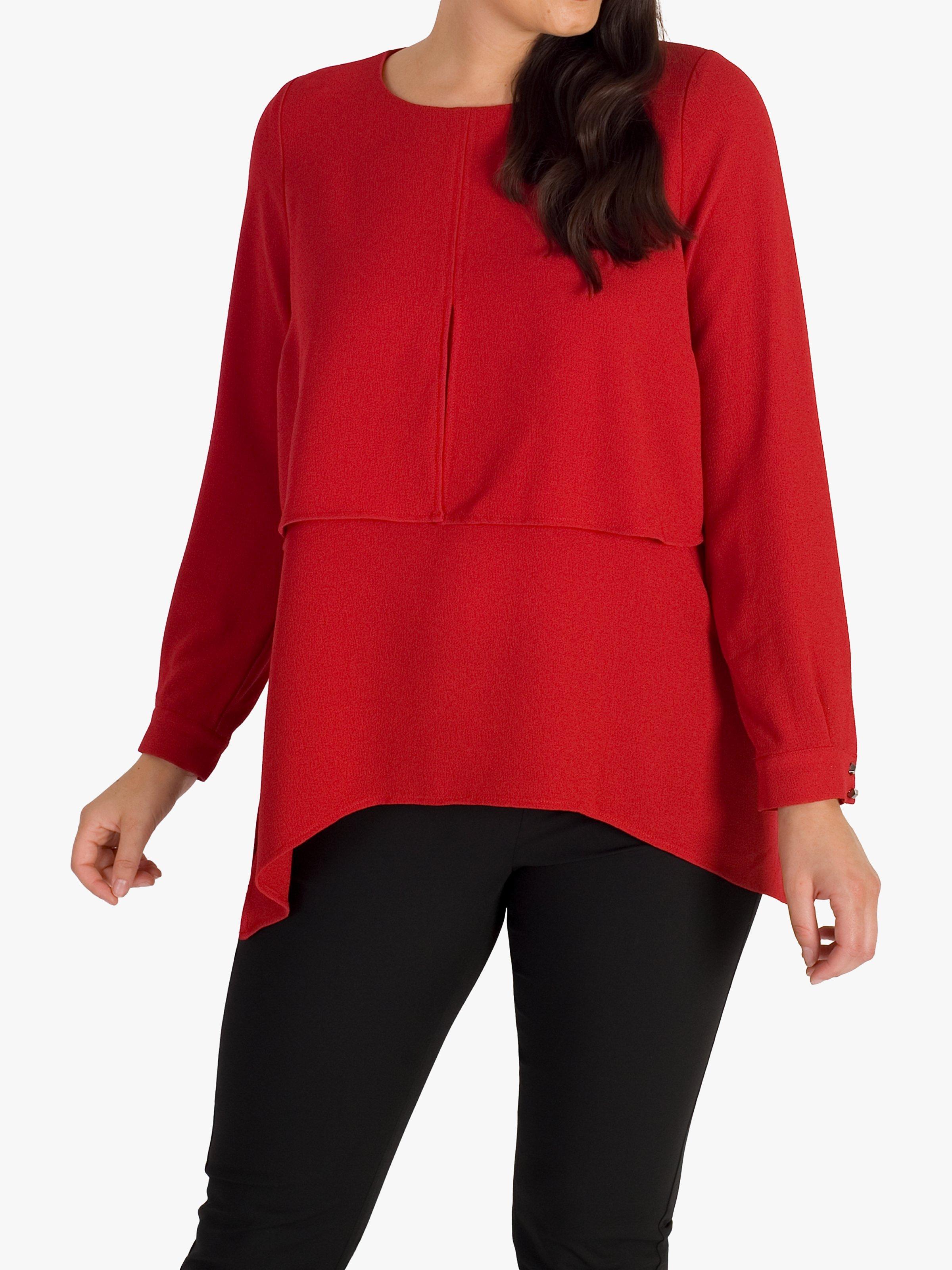 Chesca Double Layer Top, Ruby 