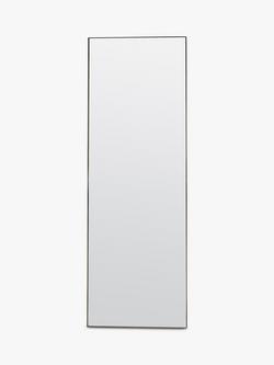 Gallery Direct Hurston Rectangular Metal Frame Wall Mirror, Champagne