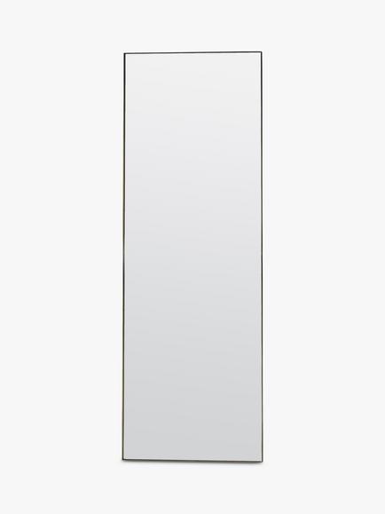 Gallery Direct Hurston Rectangular Metal Frame Wall Mirror, Champagne