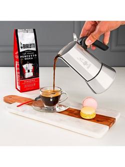 Bialetti Venus Induction Stove-top Coffee Maker, Silver - view 2, Silver