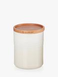 Le Creuset Stoneware Storage Jar, 540ml, Satin Black