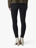 Whistles Sculptured Skinny Jeans, Black