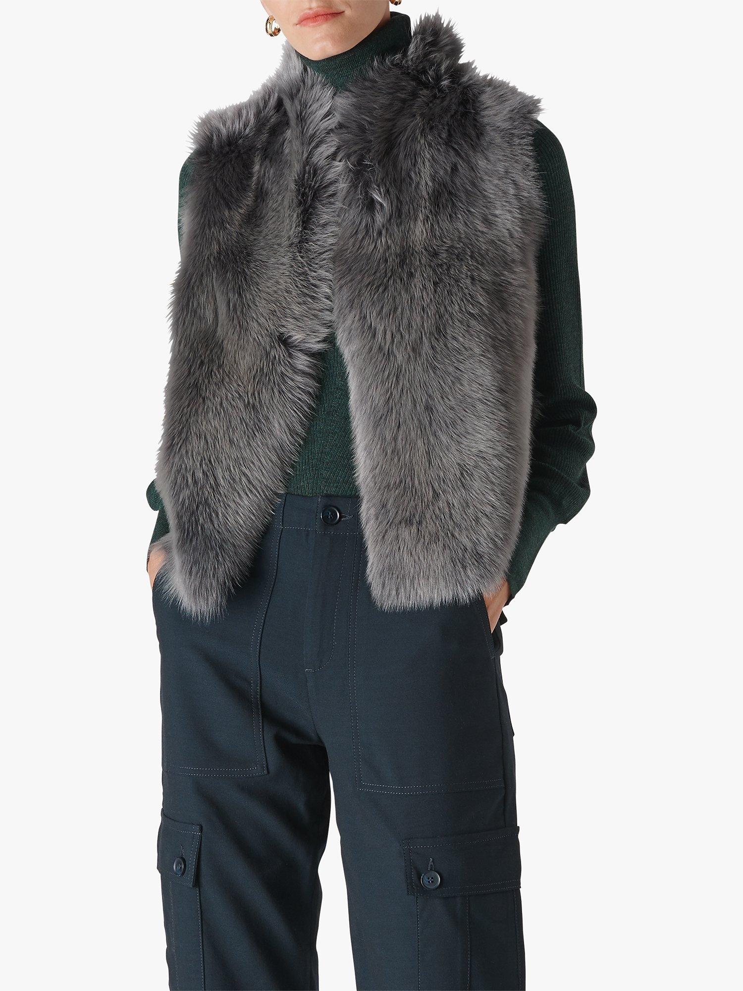 Whistles Toscana Sheepskin Gilet
