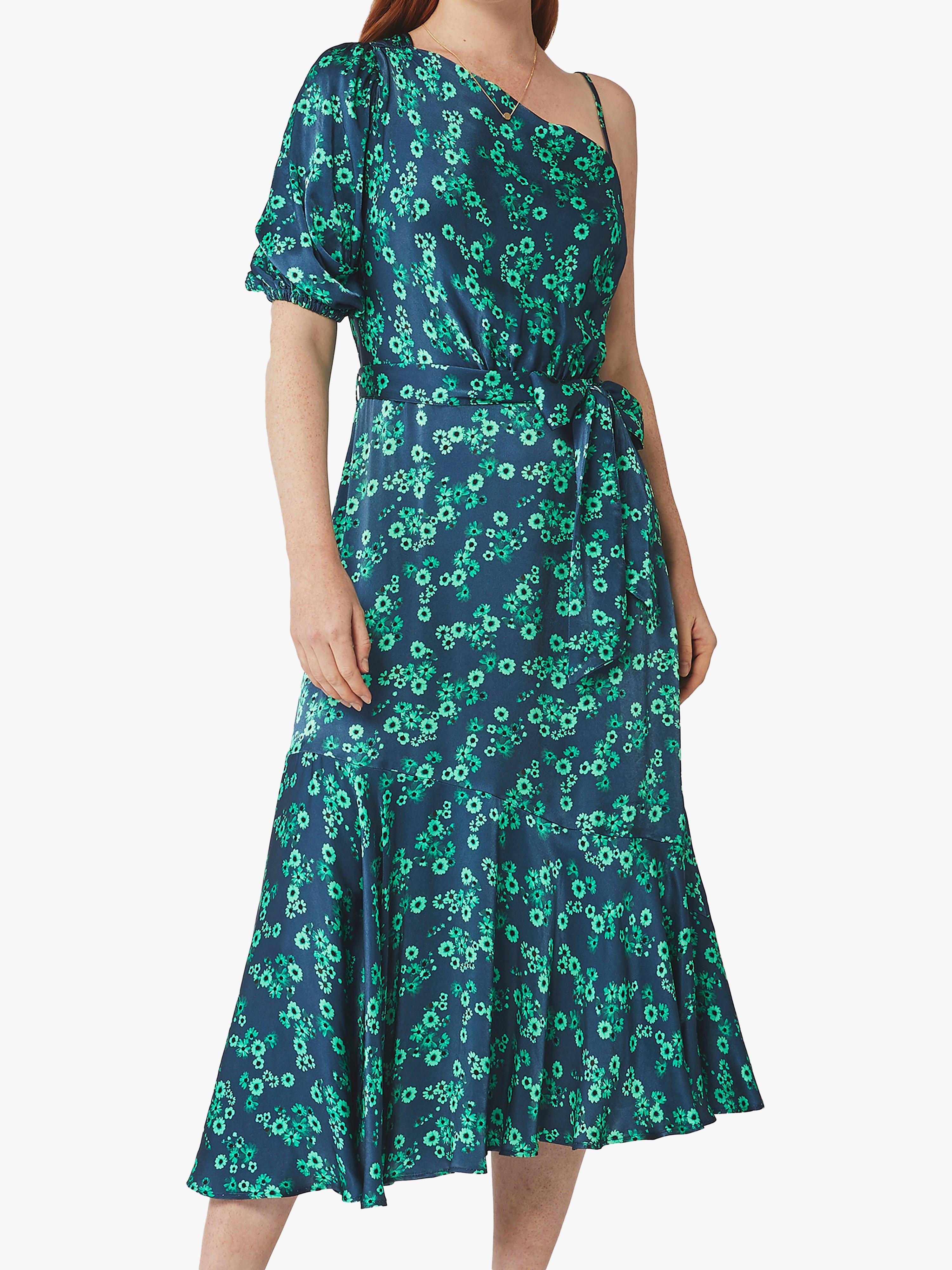 Ghost Raina Bernie Ditsy Dress, Blue