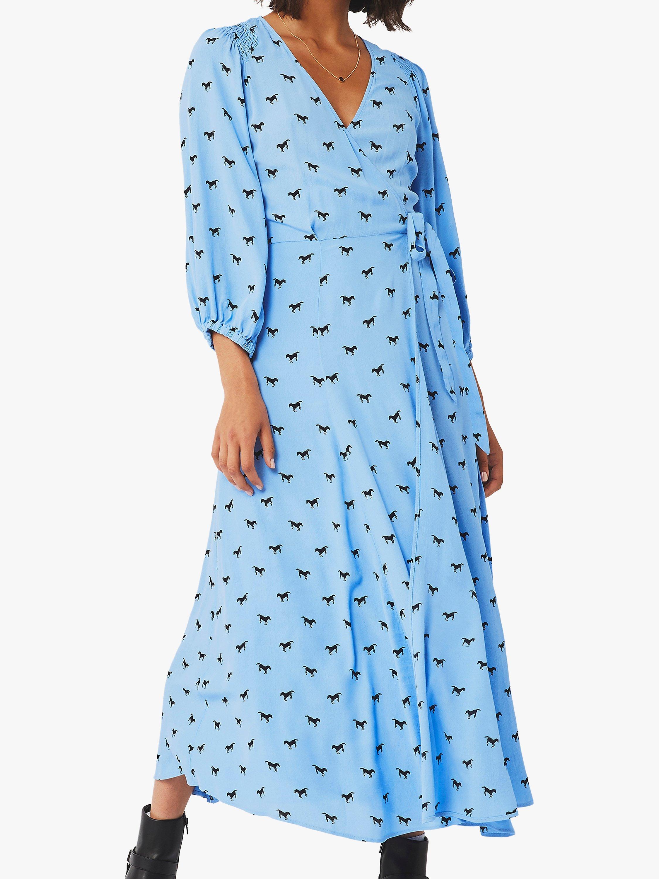 Ghost Aueline Horse Print Wrap Dress, Roxy Rocking Horse