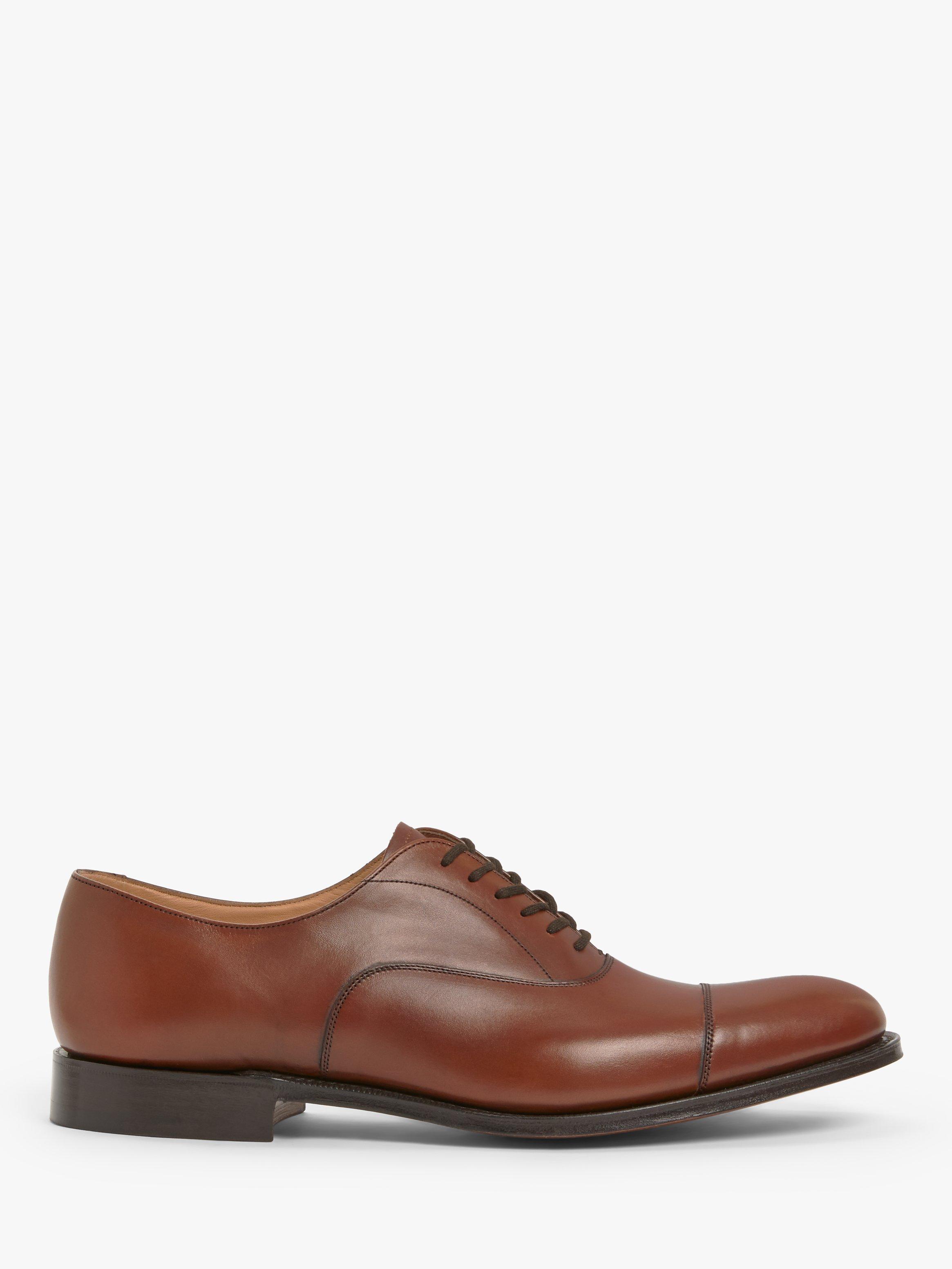Church's Dubai Leather Oxford Shoes, Brandy