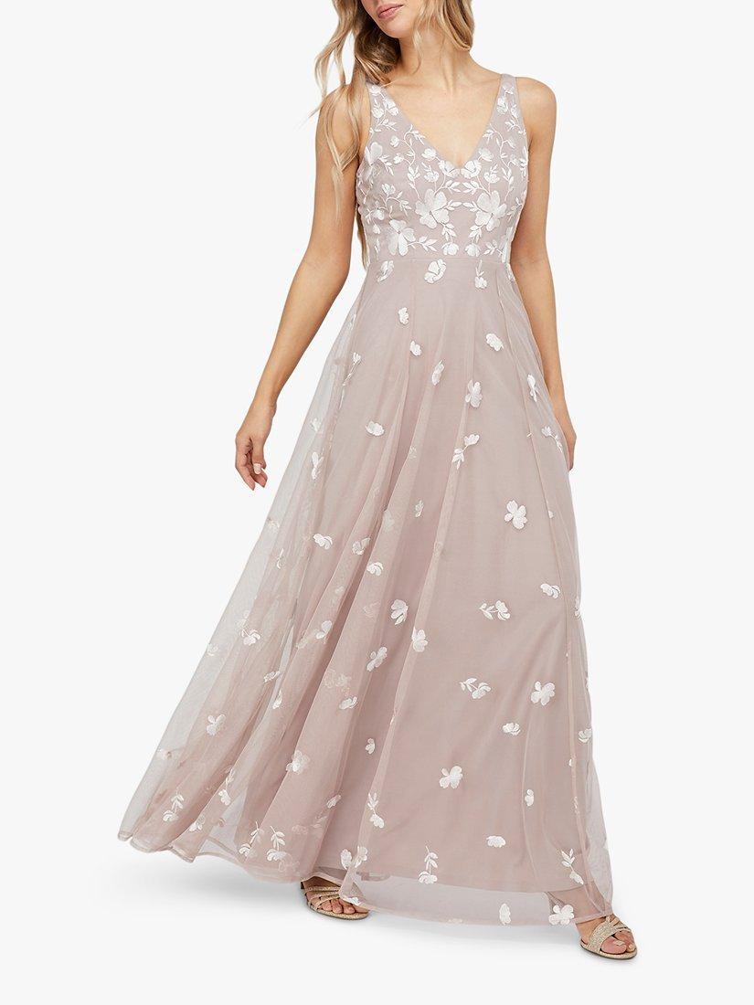 Monsoon Clemence Embroidered Maxi Dress