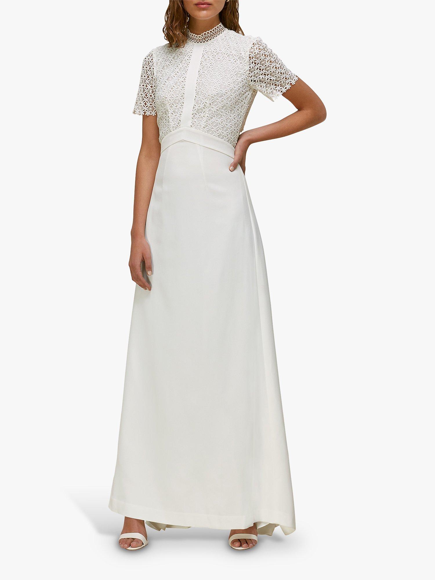 Whistles Scarlett Wedding Dress, Ivory