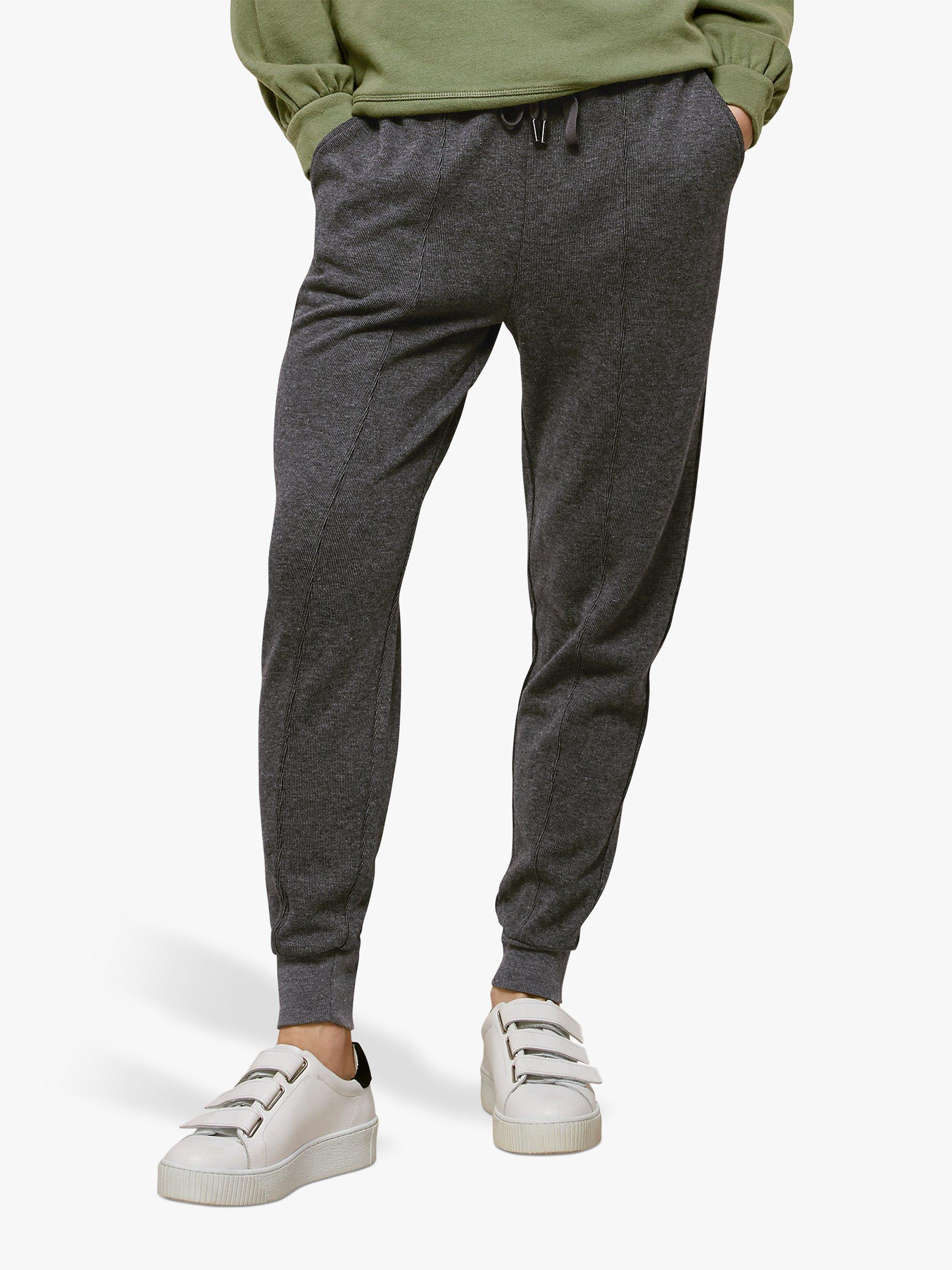 Whistles Easy Jersey Joggers, Dark Grey
