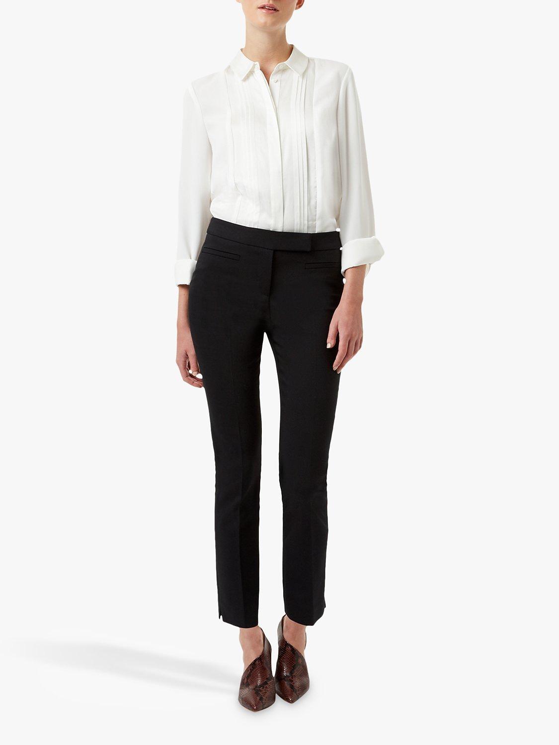 Hobbs Petite Annie Trousers, Navy