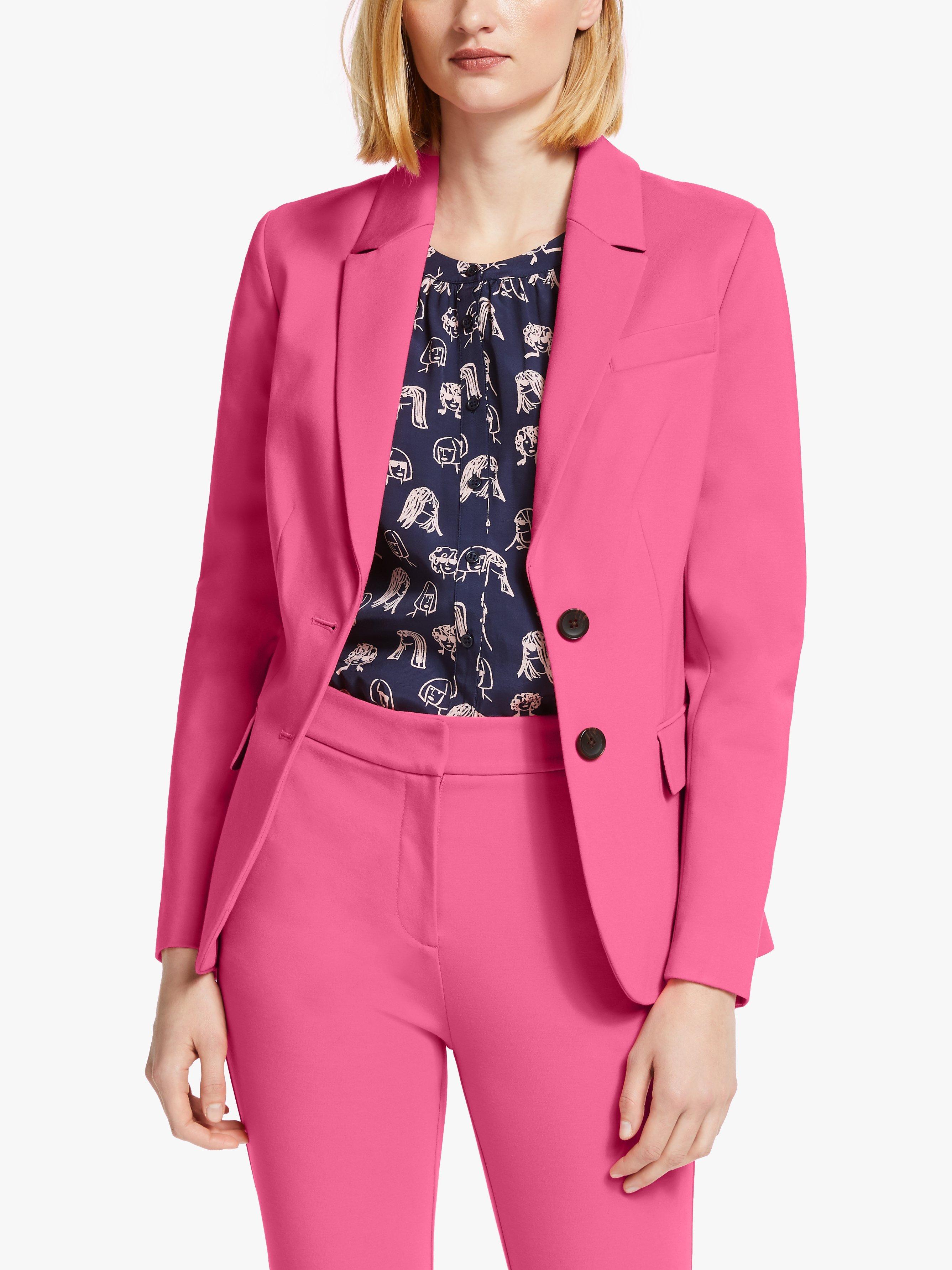 Boden Smyth Ponte Blazer, Bright Camelia