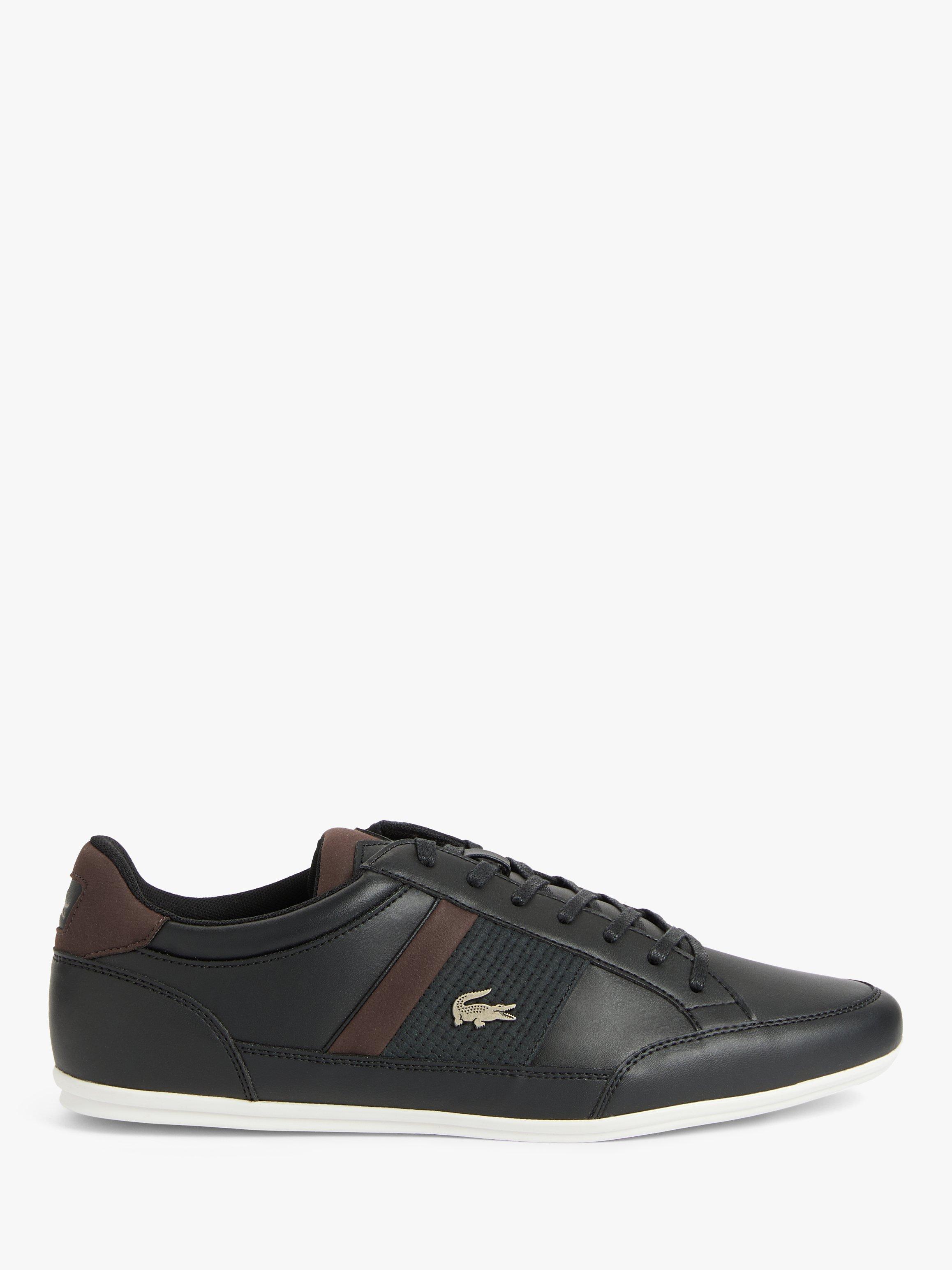 Lacoste chaymon trainers brown best sale