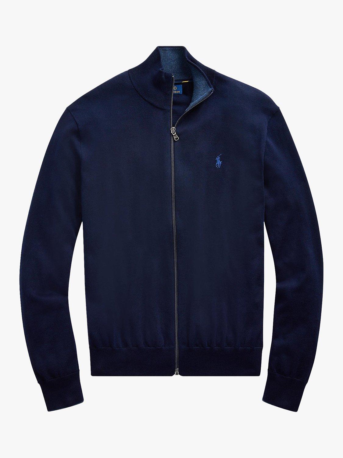 Ralph lauren full zip sweater best sale