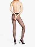 FALKE 15D Dot Sheer Tights, Black