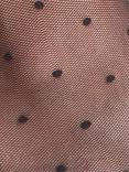 FALKE 15 Denier Dot Knee High Hold Ups, Black