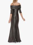 Gina Bacconi Hosanna Metallic Maxi Dress