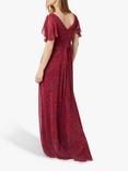 Maids to Measure Caroline Dress, Burgundy Confetti