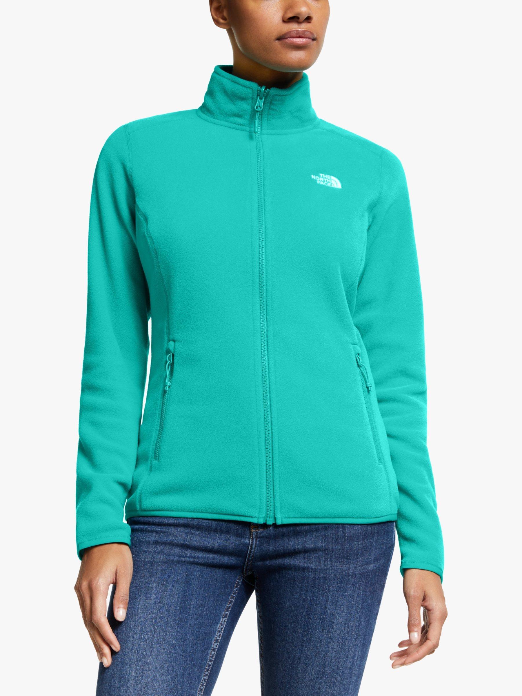 The North Face 100 Glacier Full Zip Women's Fleece, Jaiden Green