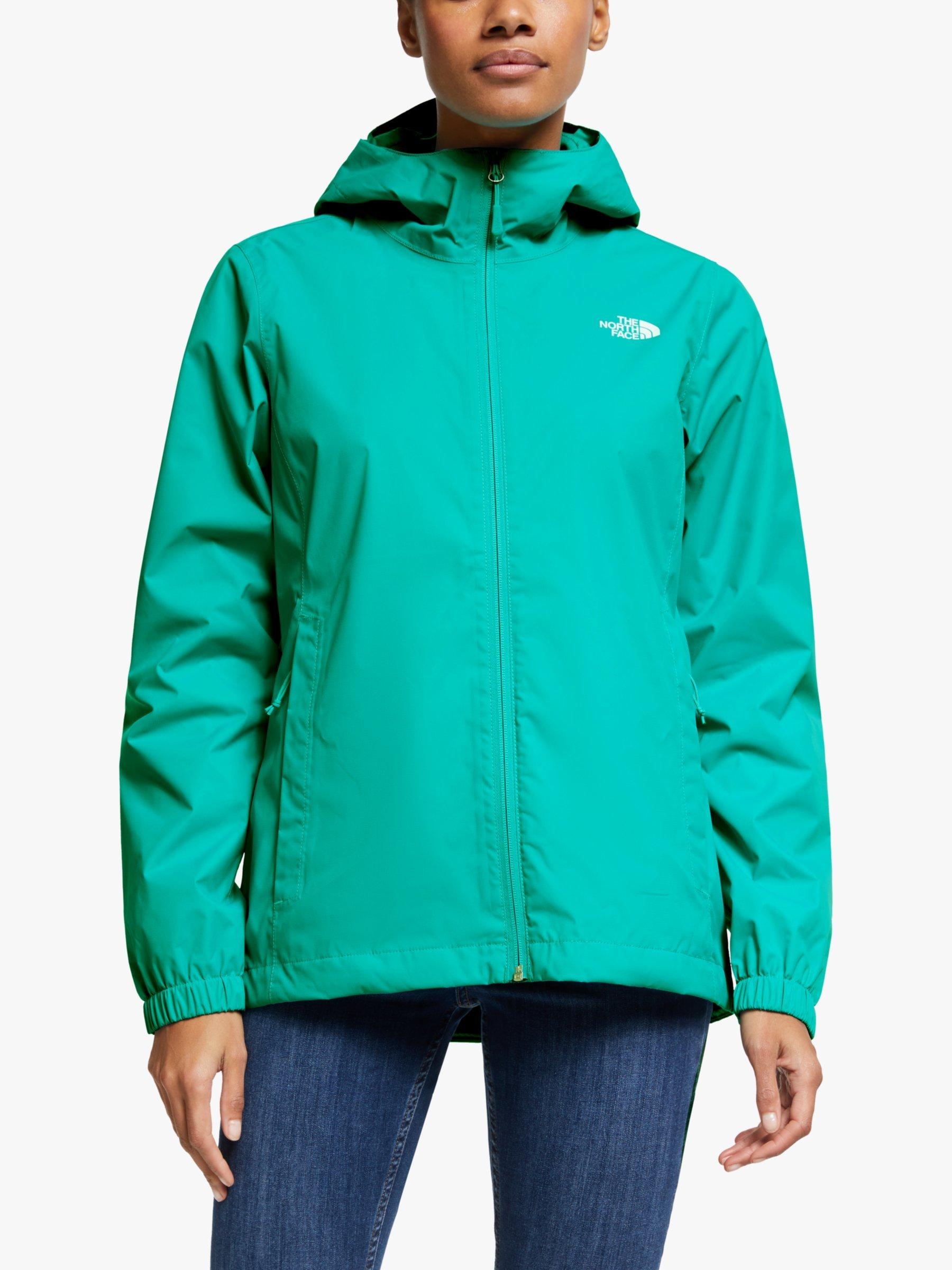 The North Face Quest Women's Waterproof Jacket, Jaiden Green