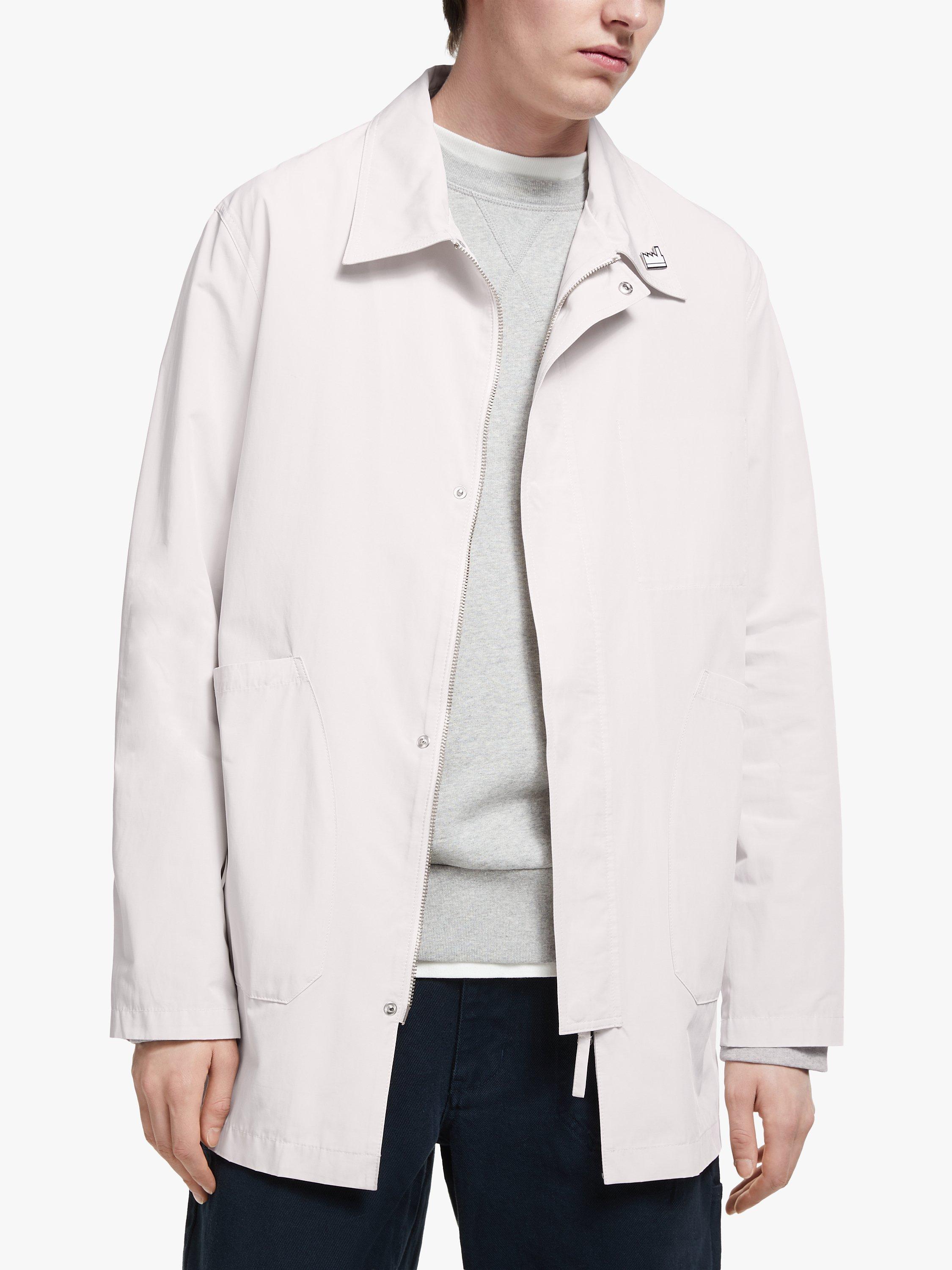 Albam Utility Cotton-Blend Foreman Jacket, White