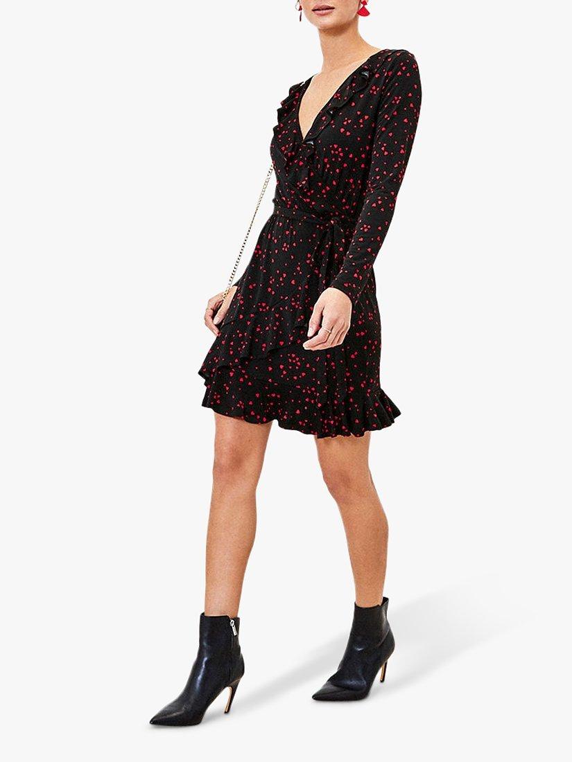 Oasis patched heart dress hotsell