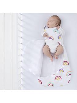 Snüz SnüzPouch Rainbow Baby Sleeping Bag, 2.5 Tog, Multi - view 2, Multi