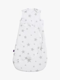 Snüz SnüzPouch Star Baby Sleeping Bag, 2.5 Tog, Grey, Grey