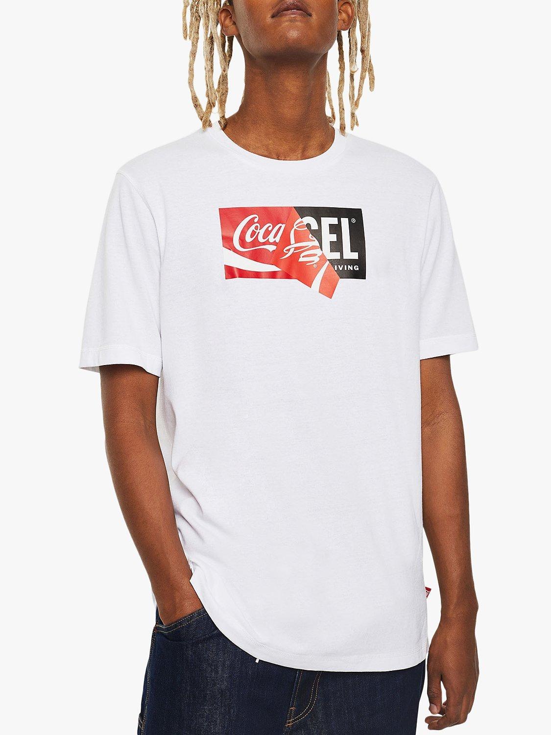 T shirt diesel coca cola hot sale