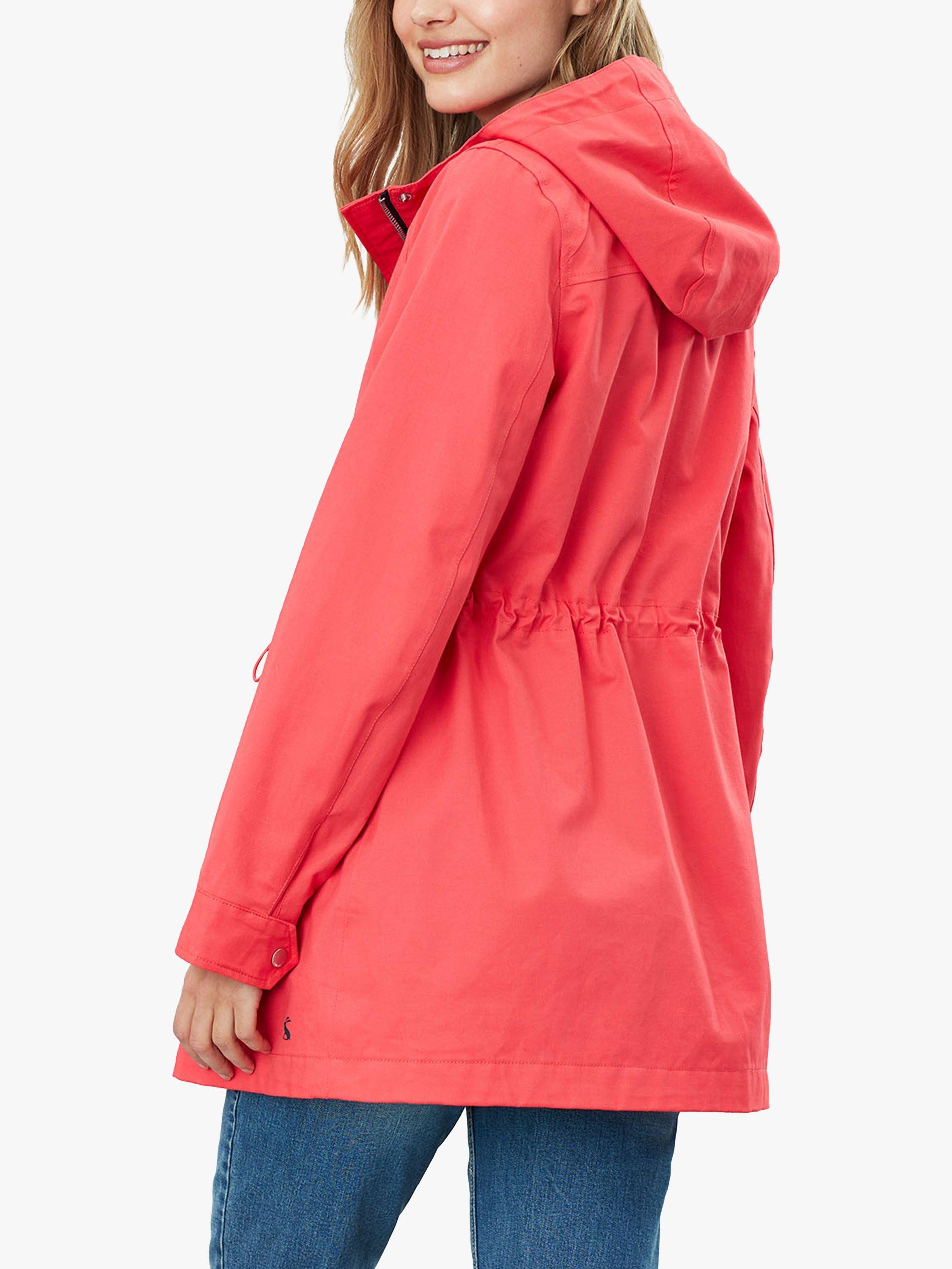 Joules Shoreside Waterproof Coat Poppy