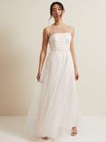 Phase Eight Genova Tulle Wedding Dress, Old Rose