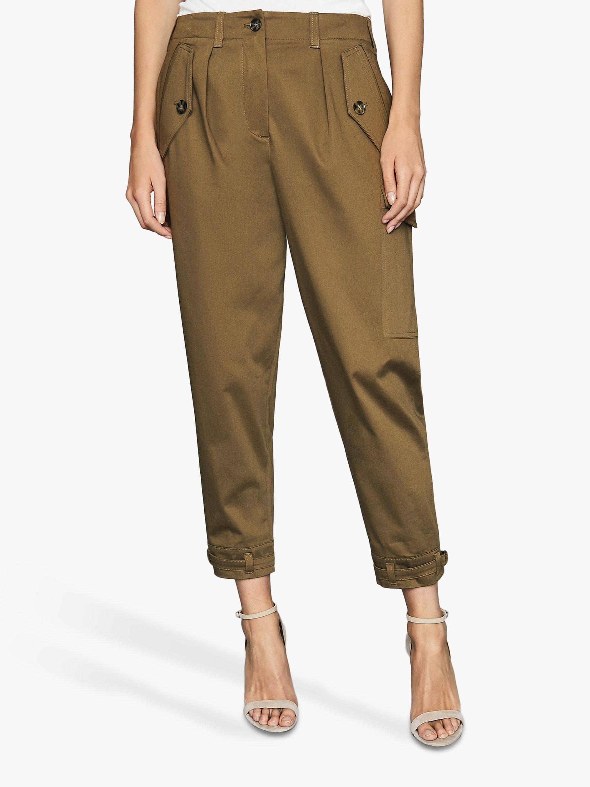 Reiss Bleeker Utility Trousers, Khaki