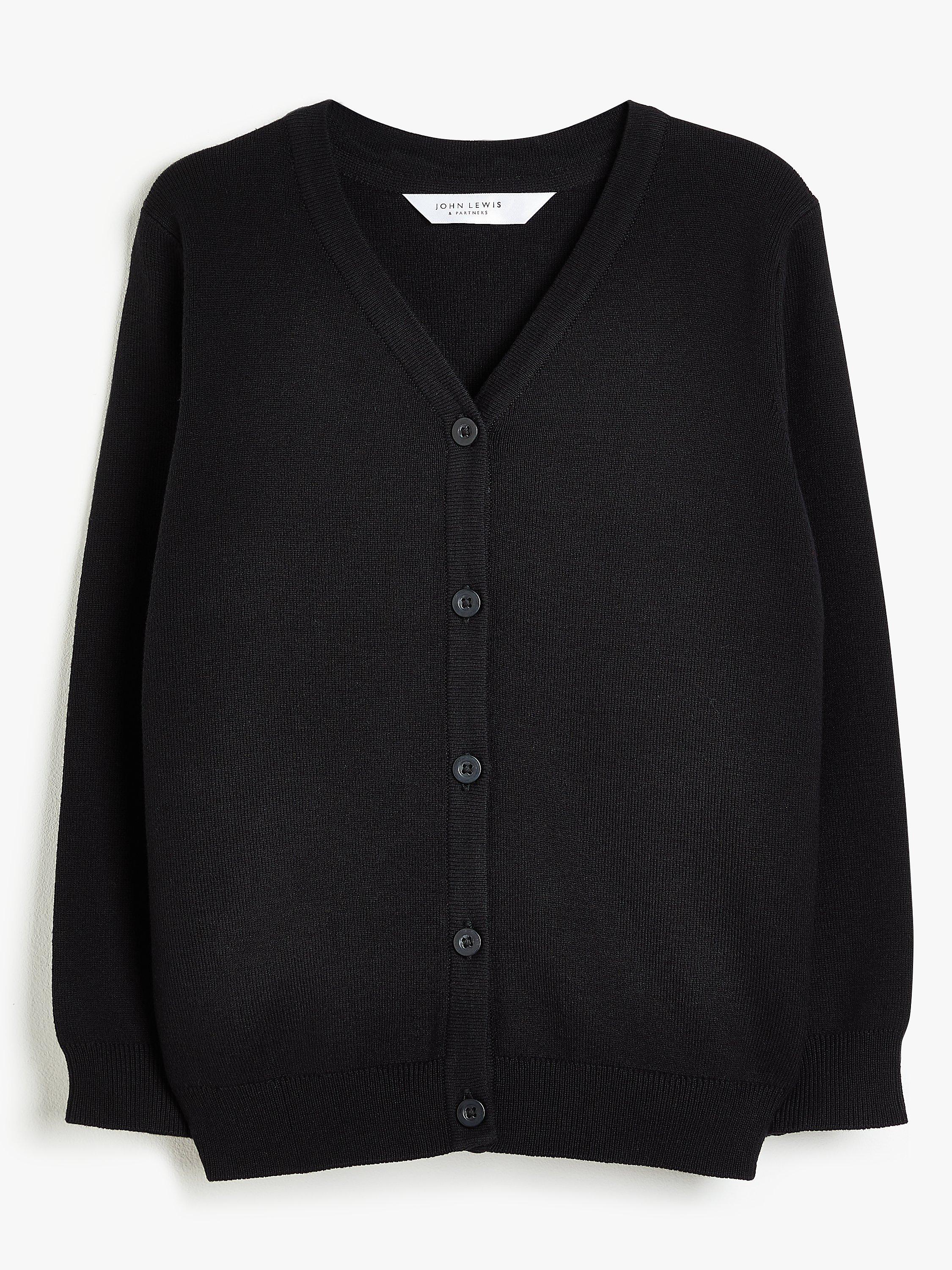 John lewis black cardigan sales